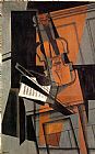 Juan Gris Wall Art - The Violin